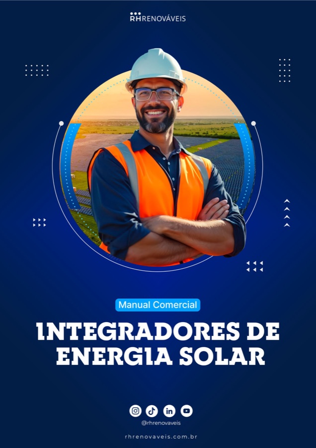 Capa: Manual comercial para integradores de energia solar